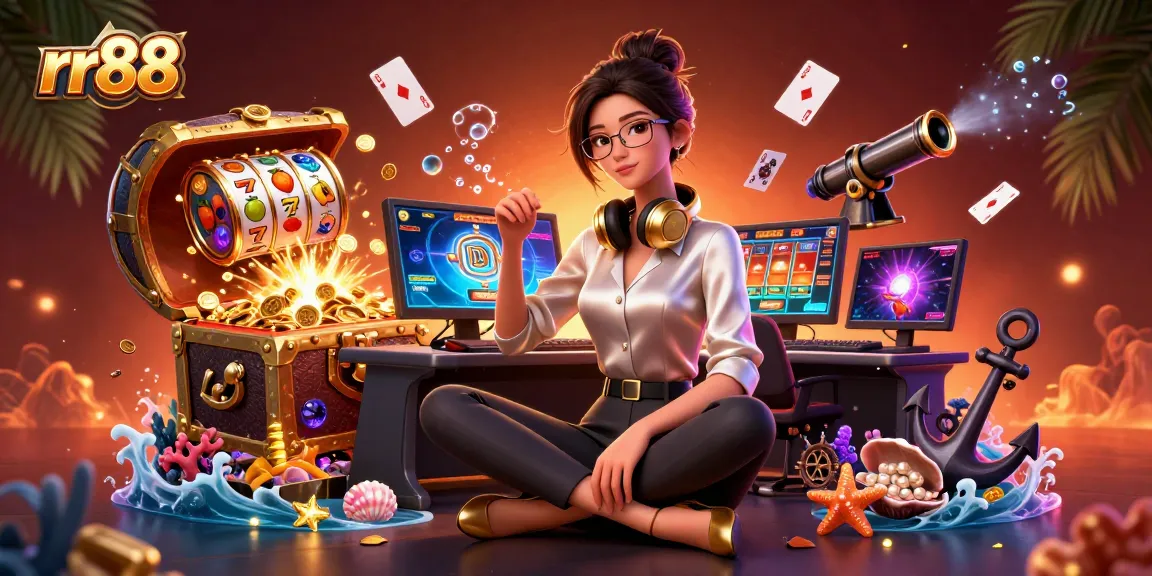 Experience thrilling gaming at rr88 with vibrant slot machines and dynamic gambling environment.