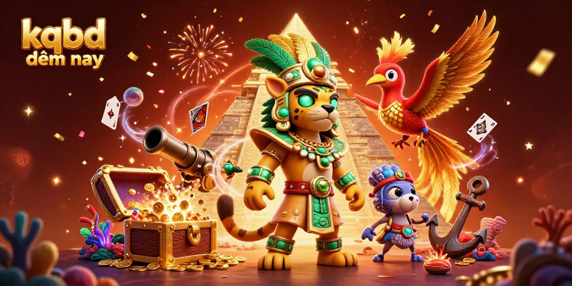 Engage in thrilling kqbd đêm nay experiences with this vibrant and dynamic 3D illustration.